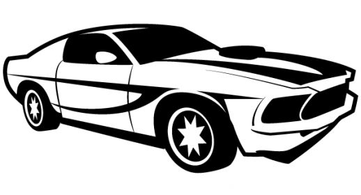 Clip art of a car clipart image