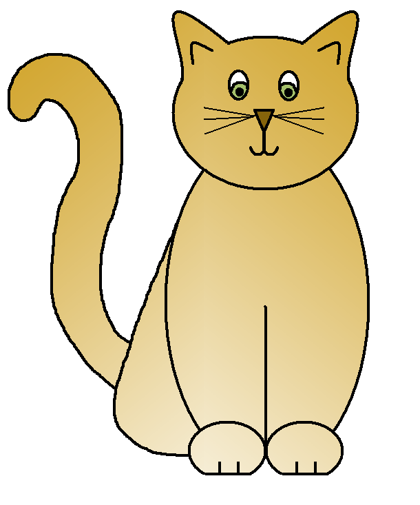Cute cat clipart free clipart image 3