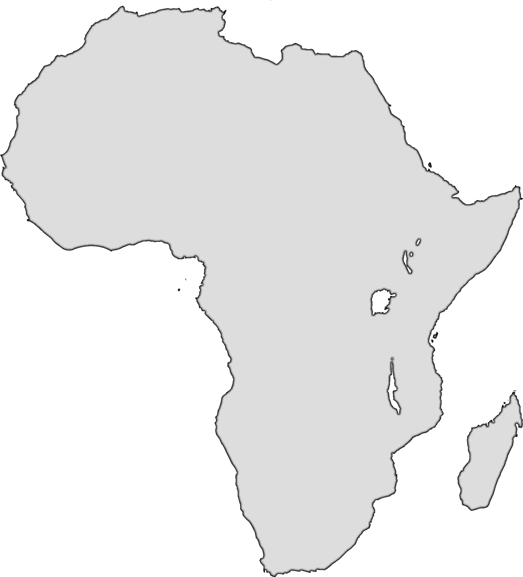 Africa Blank Map