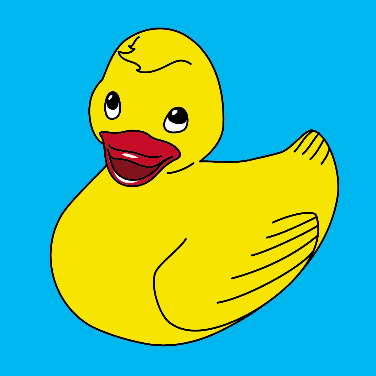 The Superhero Rubber Duck