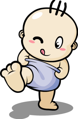 Funny Baby Clipart Clip Art Of Baby Clipart #347 — Clipartwork_clipartwork